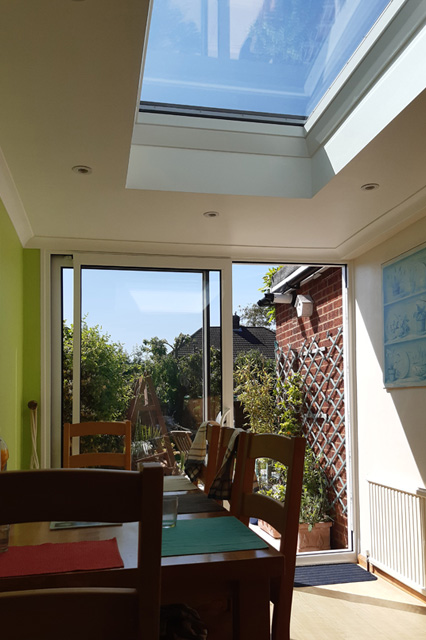 Roof light - Residential extension Bedford 1